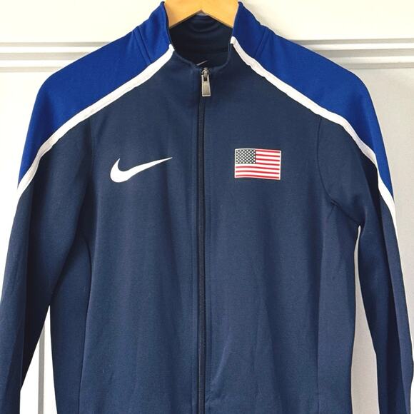 USA Nike Pro Elite Athlete Sponsored 2019 Track & Field Olympic Jacket SZ L/T - Picture 5 of 10